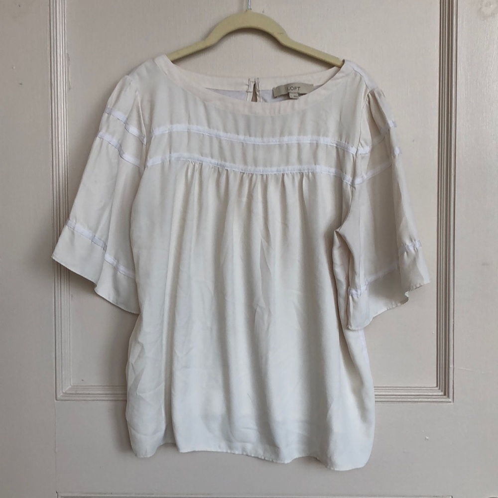 White Loft blouse